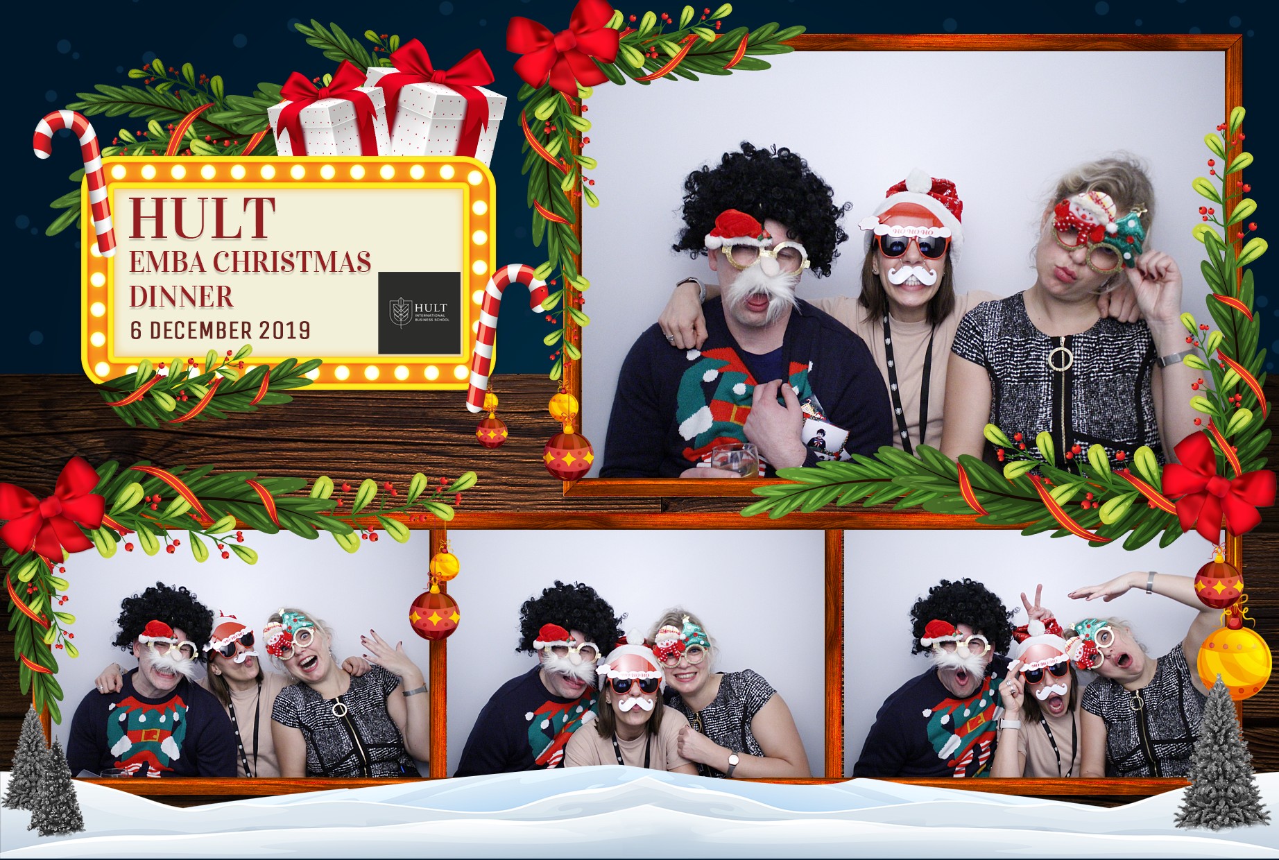 Hult EMBA Year 1 Christmas Dinner | View more photos from the event at gallery.myphotoboothexperience.co.uk/u/MyPhotoBoothExperienceLtd/Hult-EMBA-Year-1-Christmas-Dinner